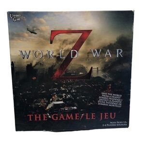 World War Z The Game Deadly Zombie Pandemic Board Game COMPLETE